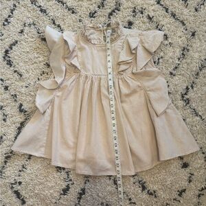 ASOS Women’s Linen Look Ruffle Top Size 6